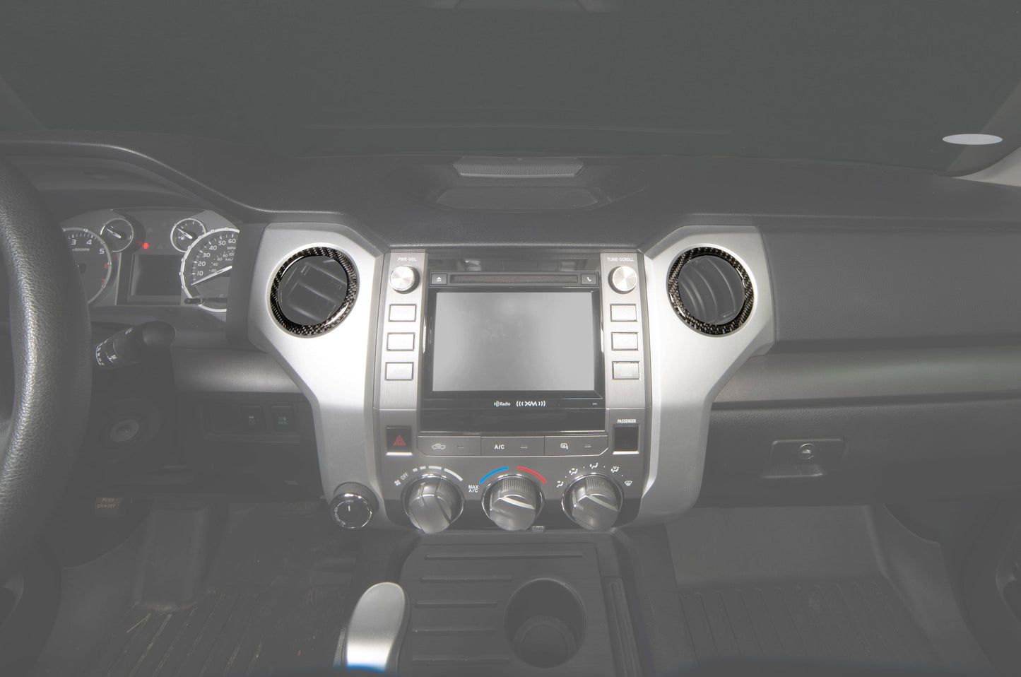 A/C Vent Rings(Covers Chrome) Fits 2014-2021 Toyota Tundra by Tufskinz.com