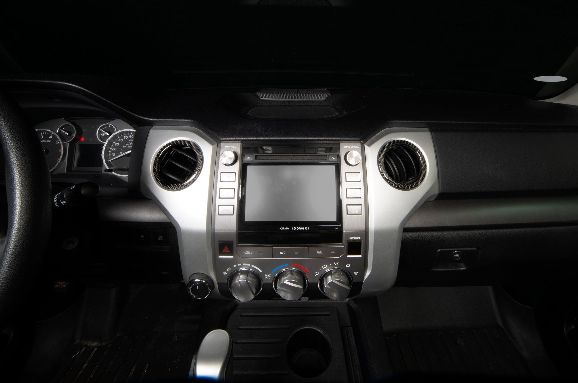 A/C Vent Rings(Covers Chrome) Fits 2014-2021 Toyota Tundra by Tufskinz.com