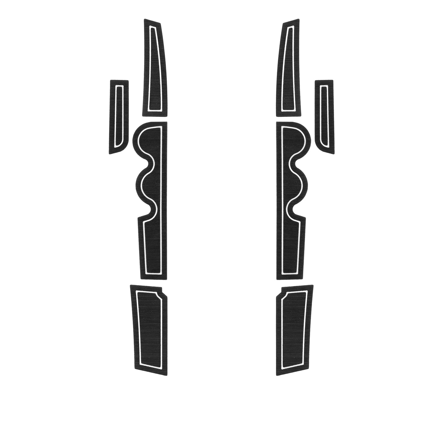 Crew Max Side Door Foam Inserts Fits 2007-2021 Toyota Tundra by Tufskinz.com