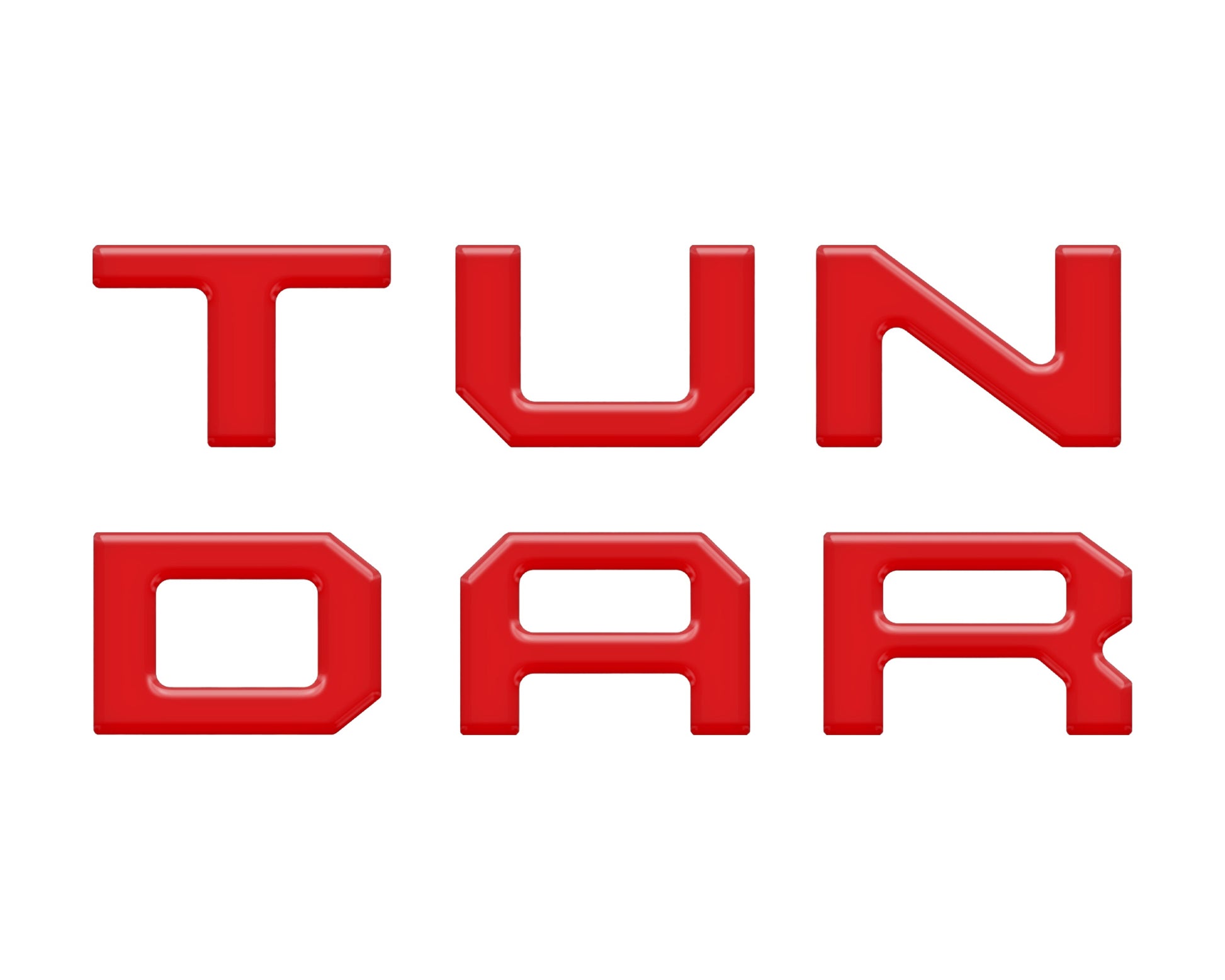 Radio Letter Inserts Fits 2014-2021 Toyota Tundra by Tufskinz.com