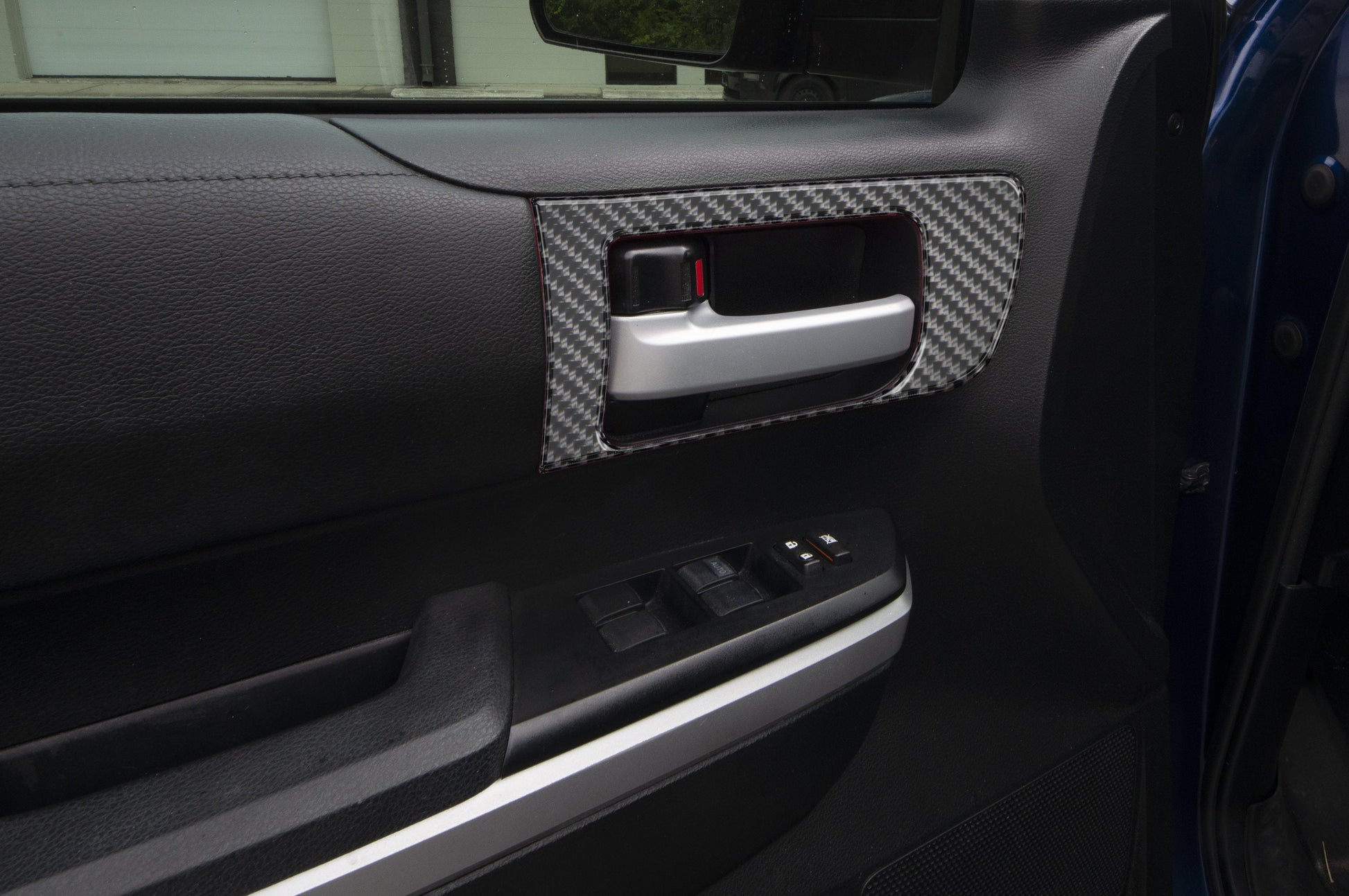 Door Handle Accent Trim Fits 2014-2021 Toyota Tundra by Tufskinz.com
