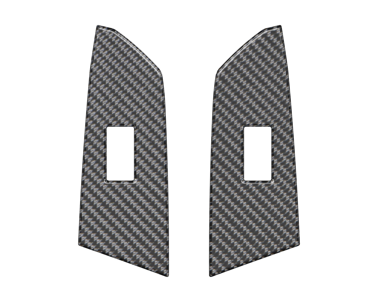 Door Switch Panel Accent Trim Fits 2014-2021 Toyota Tundra by Tufskinz.com