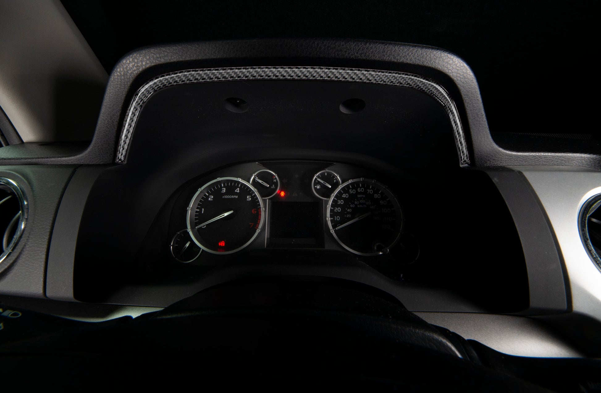 Dashboard Accent Trim Fits 2014-2021 Toyota Tundra by Tufskinz.com