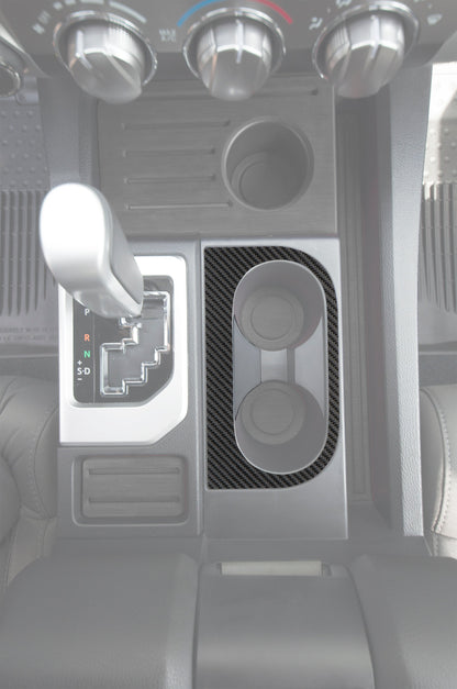 Center Console Cup Holder Replacement Trim Fits 2014-2021 Toyota Tundra by Tufskinz.com