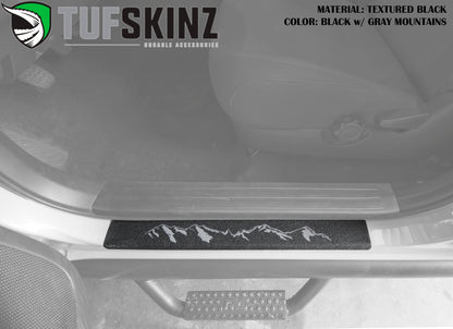 Door Sills Protection Overlay Fits 2007-2021 Toyota Tundra by Tufskinz.com