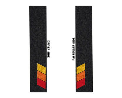Door Sills Protection Overlay Fits 2007-2021 Toyota Tundra by Tufskinz.com