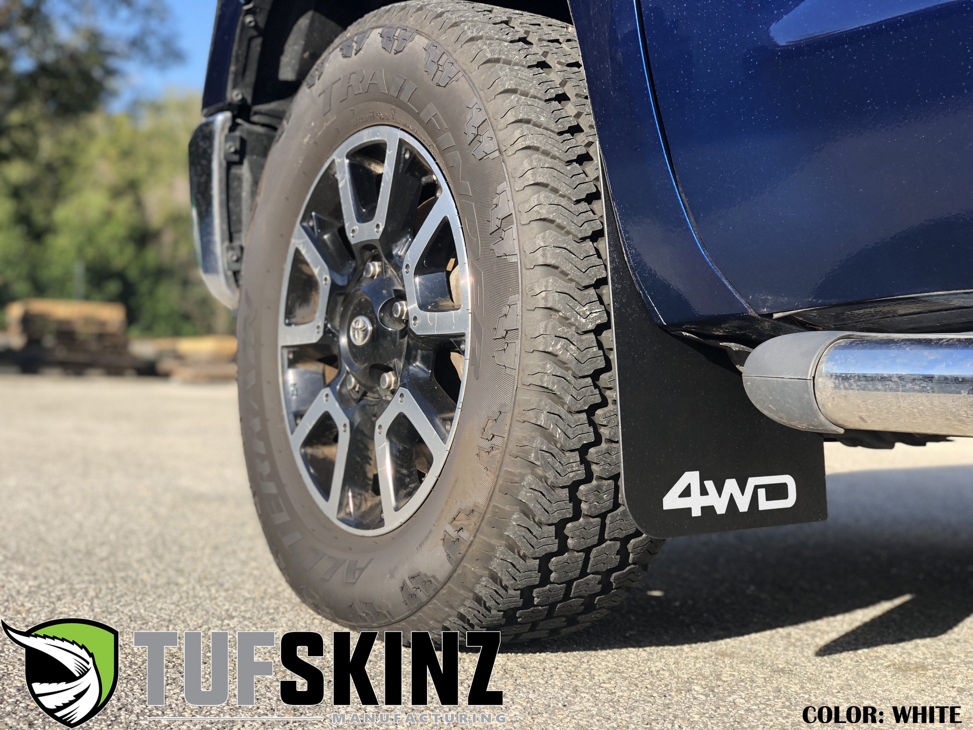 Mud Flaps Fits 2014-2021 Toyota Tundra by Tufskinz.com