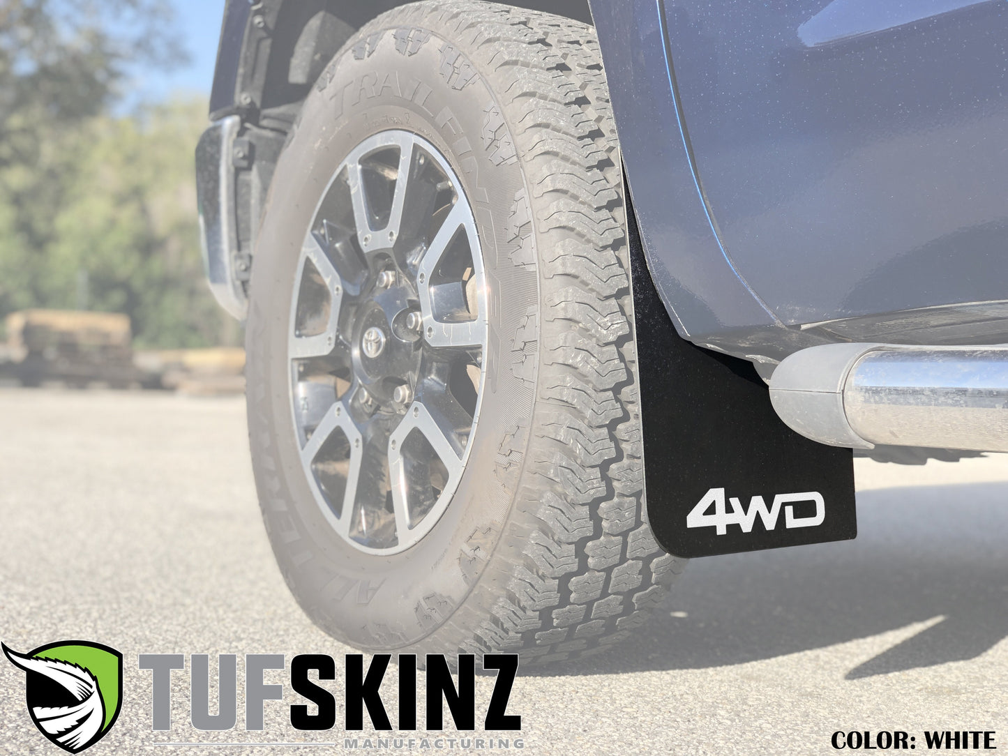 Mud Flaps Fits 2014-2021 Toyota Tundra by Tufskinz.com
