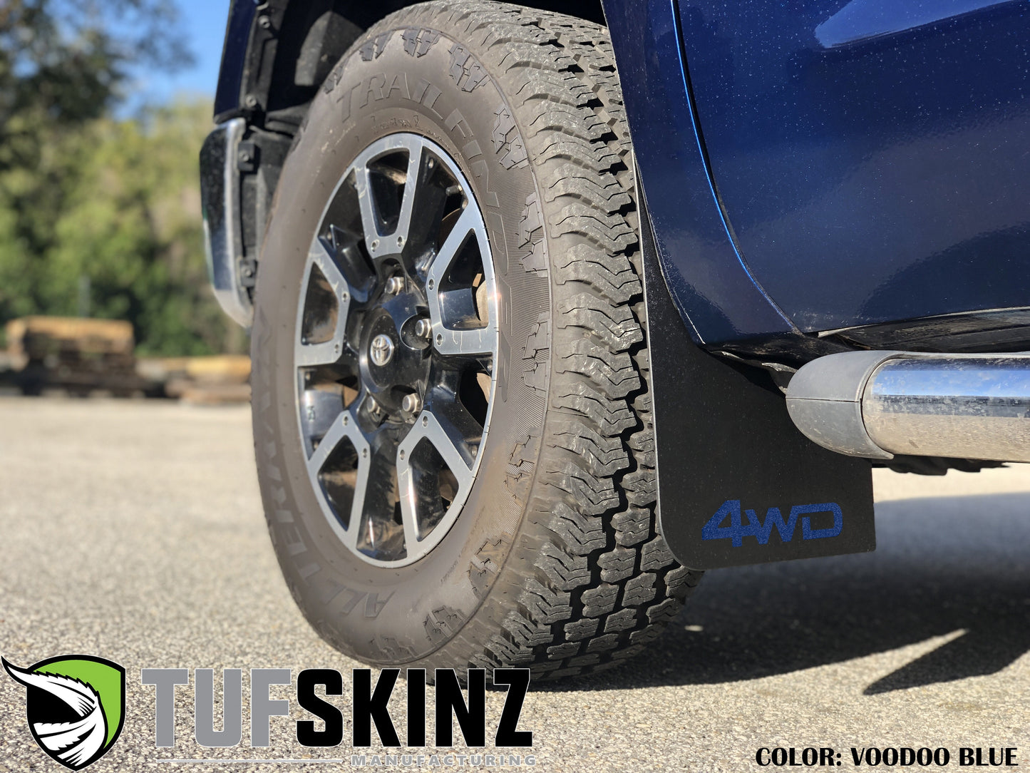 Mud Flaps Fits 2014-2021 Toyota Tundra by Tufskinz.com