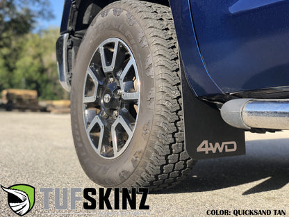 Mud Flaps Fits 2014-2021 Toyota Tundra by Tufskinz.com