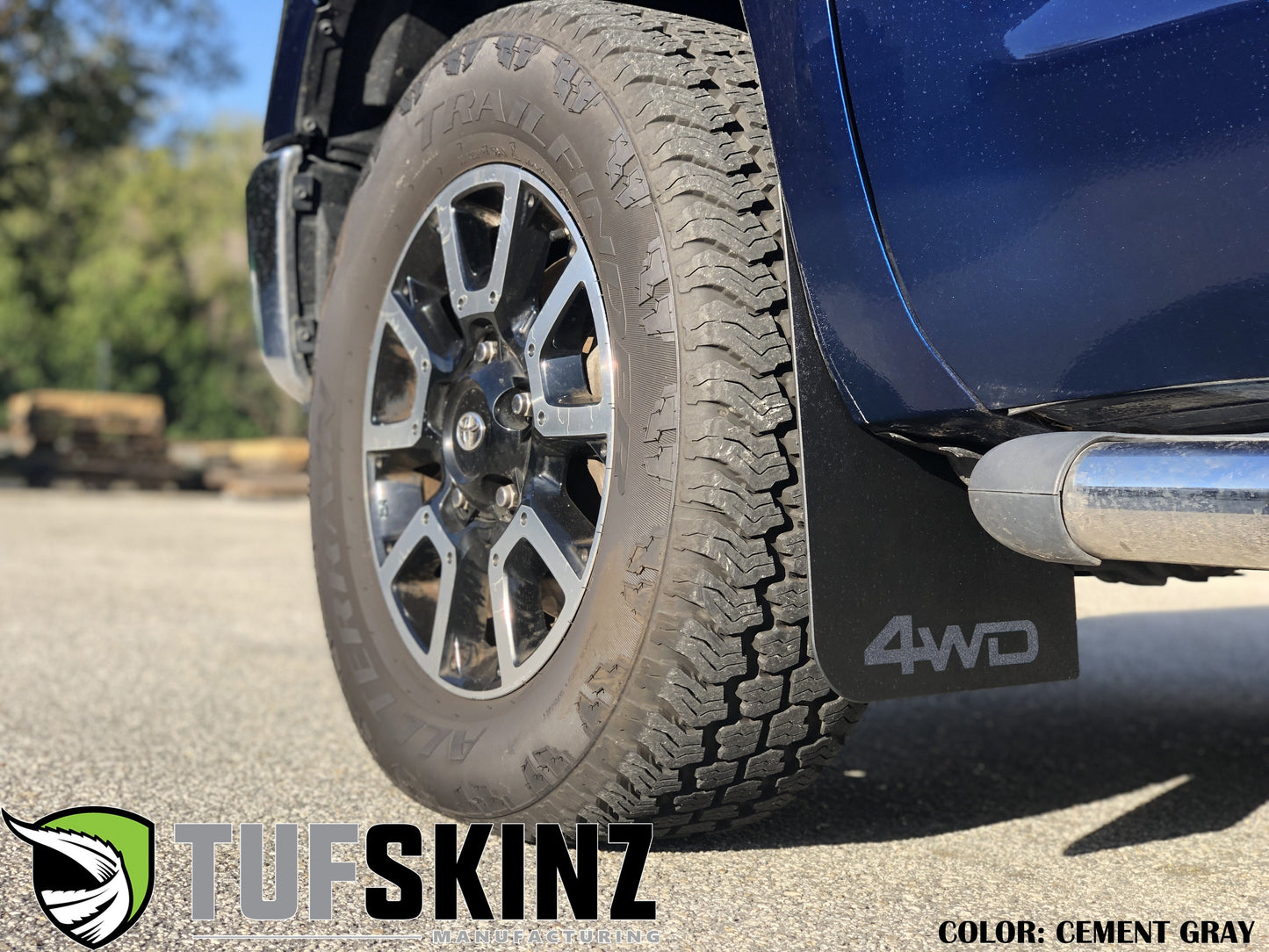 Mud Flaps Fits 2014-2021 Toyota Tundra by Tufskinz.com