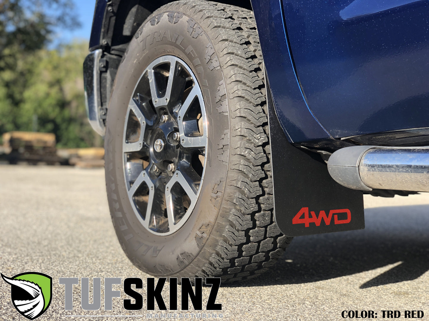 Mud Flaps Fits 2014-2021 Toyota Tundra by Tufskinz.com