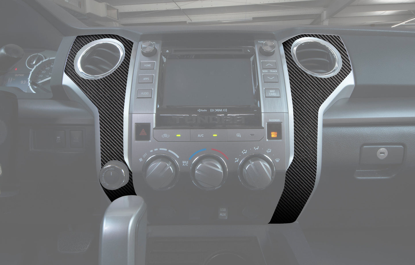 Bezel Accent Trim Fits 2014-2021 Toyota Tundra by Tufskinz.com