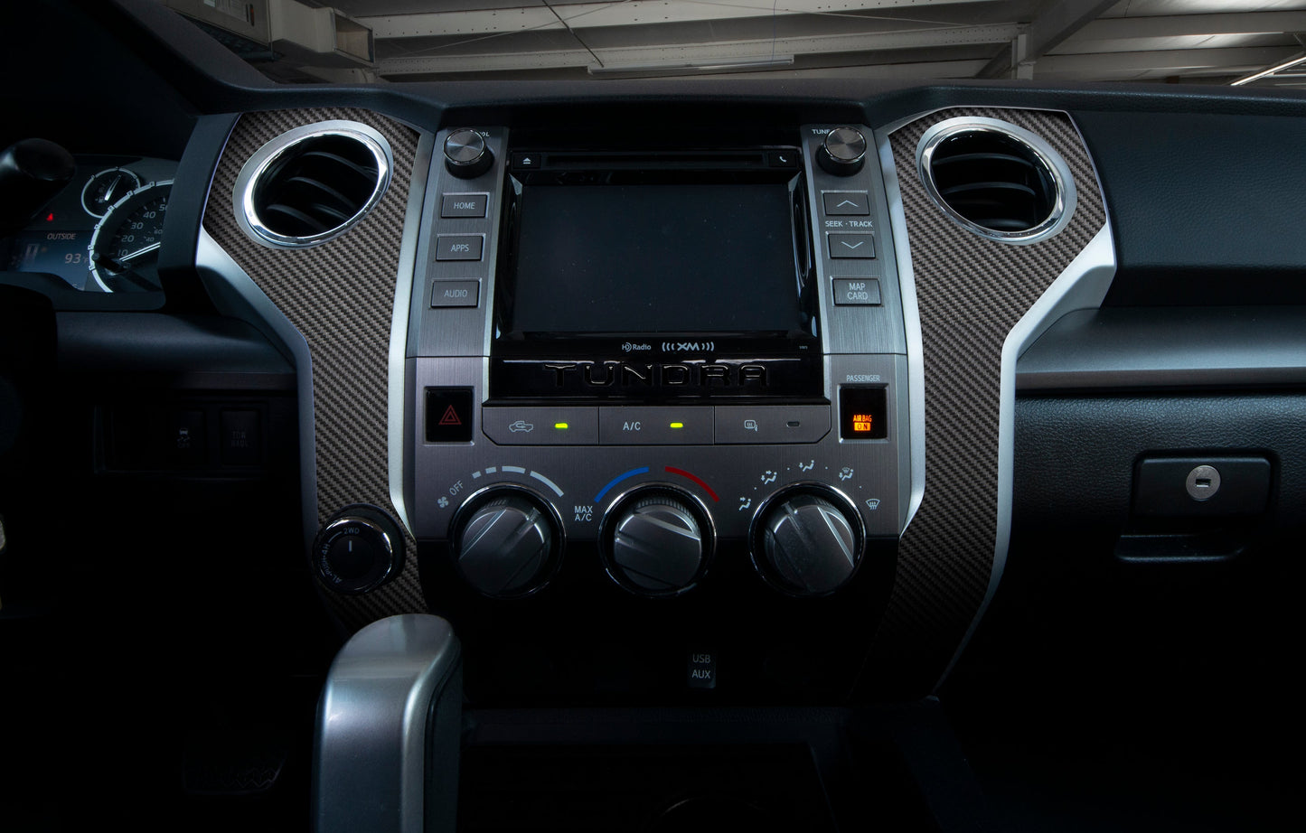 Bezel Accent Trim Fits 2014-2021 Toyota Tundra by Tufskinz.com