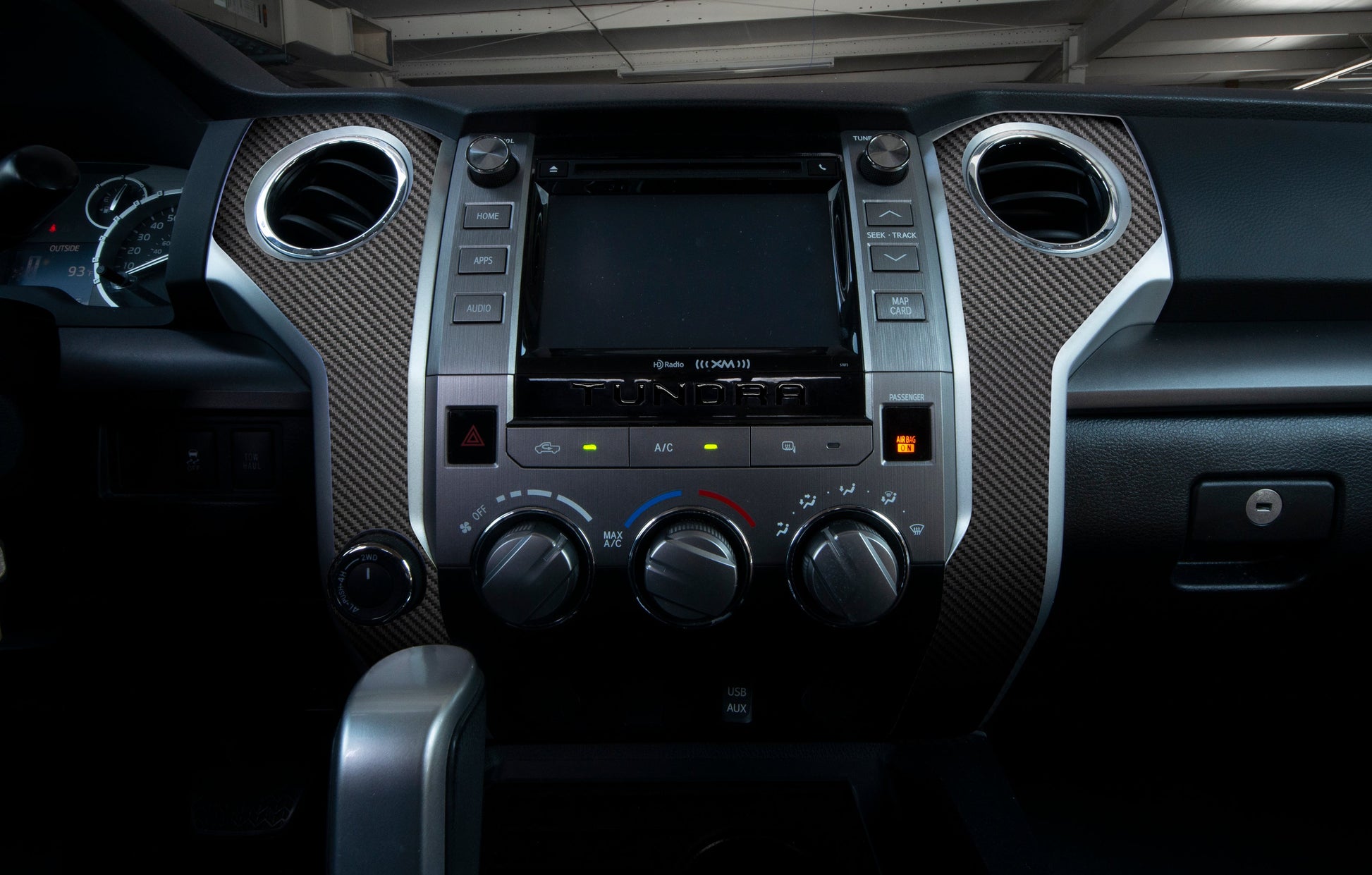 Bezel Accent Trim Fits 2014-2021 Toyota Tundra by Tufskinz.com