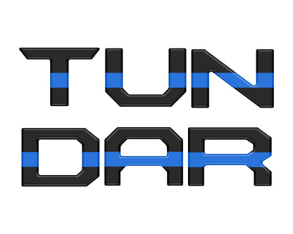 Lower Grille Letter Inserts Fits 2022-2026 Toyota Tundra by Tufskinz.com