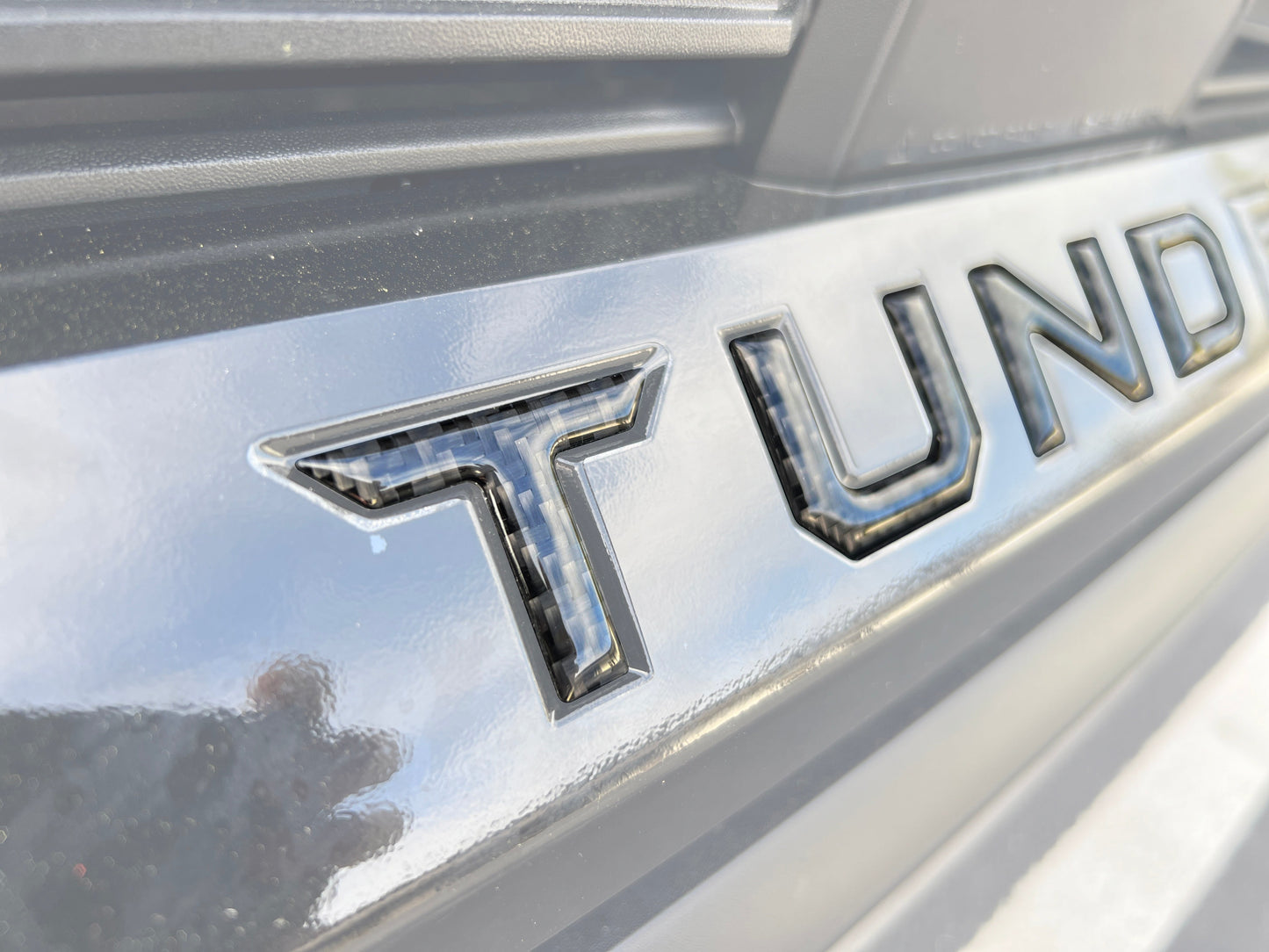 Lower Grille Letter Inserts Fits 2022-2026 Toyota Tundra by Tufskinz.com