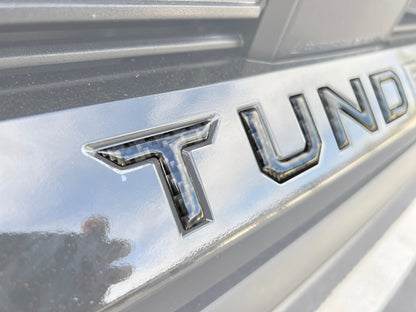 Lower Grille Letter Inserts Fits 2022-2026 Toyota Tundra by Tufskinz.com