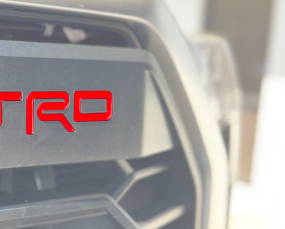 Grille Letter Inserts Fits 2022-2026 Toyota Tundra by Tufskinz.com