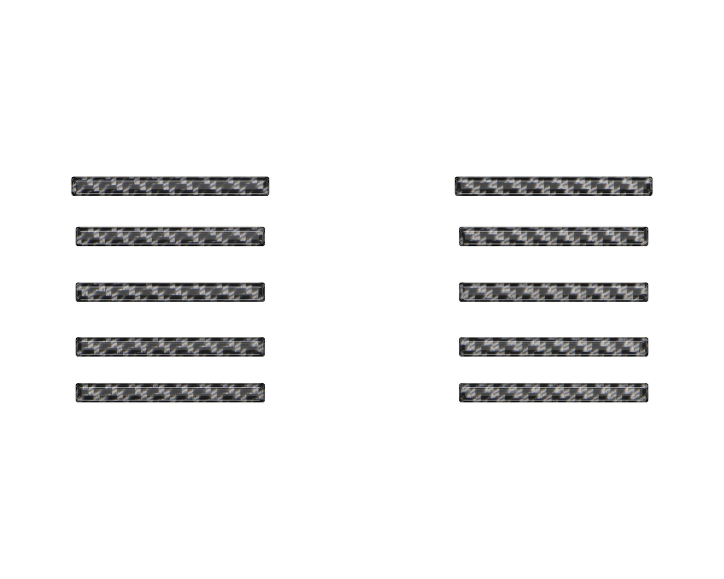 Side Air Intake Line Accent Trim Fits 2022-2026 Toyota Tundra by Tufskinz.com