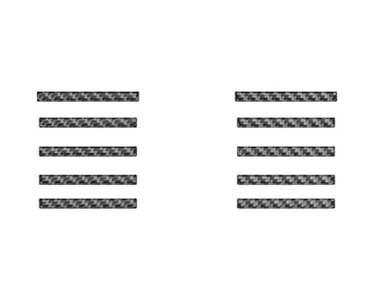 Side Air Intake Line Accent Trim Fits 2022-2026 Toyota Tundra by Tufskinz.com