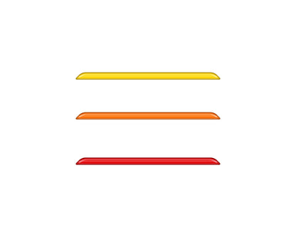 TRD Grille TRI-Color Line Inserts Fits 2022-2026 Toyota Tundra & 2023-2026 Toyota Sequoia by Tufskinz.com