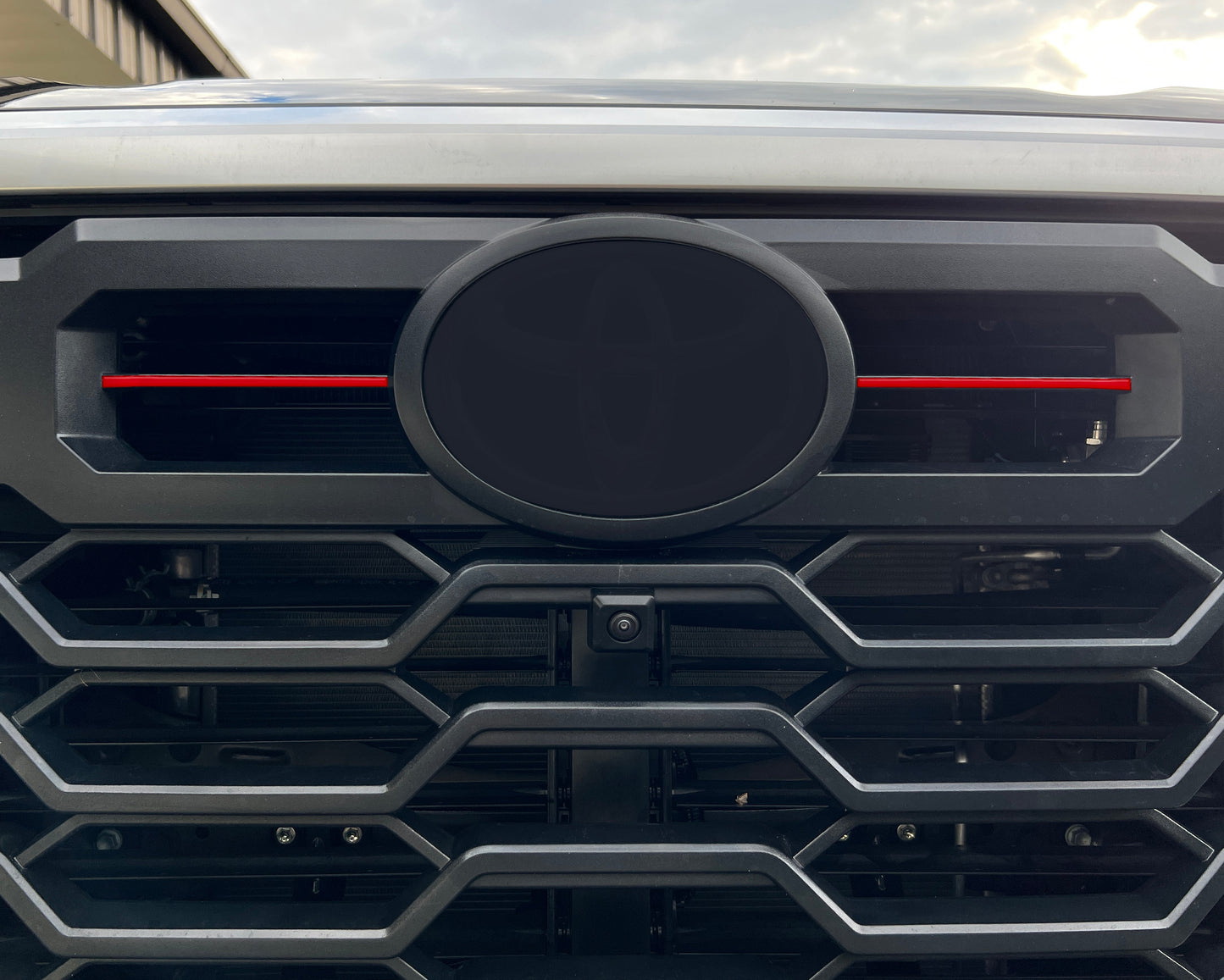 TRD Grille Center Line Inserts Fits 2022-2026 Toyota Tundra by Tufskinz.com