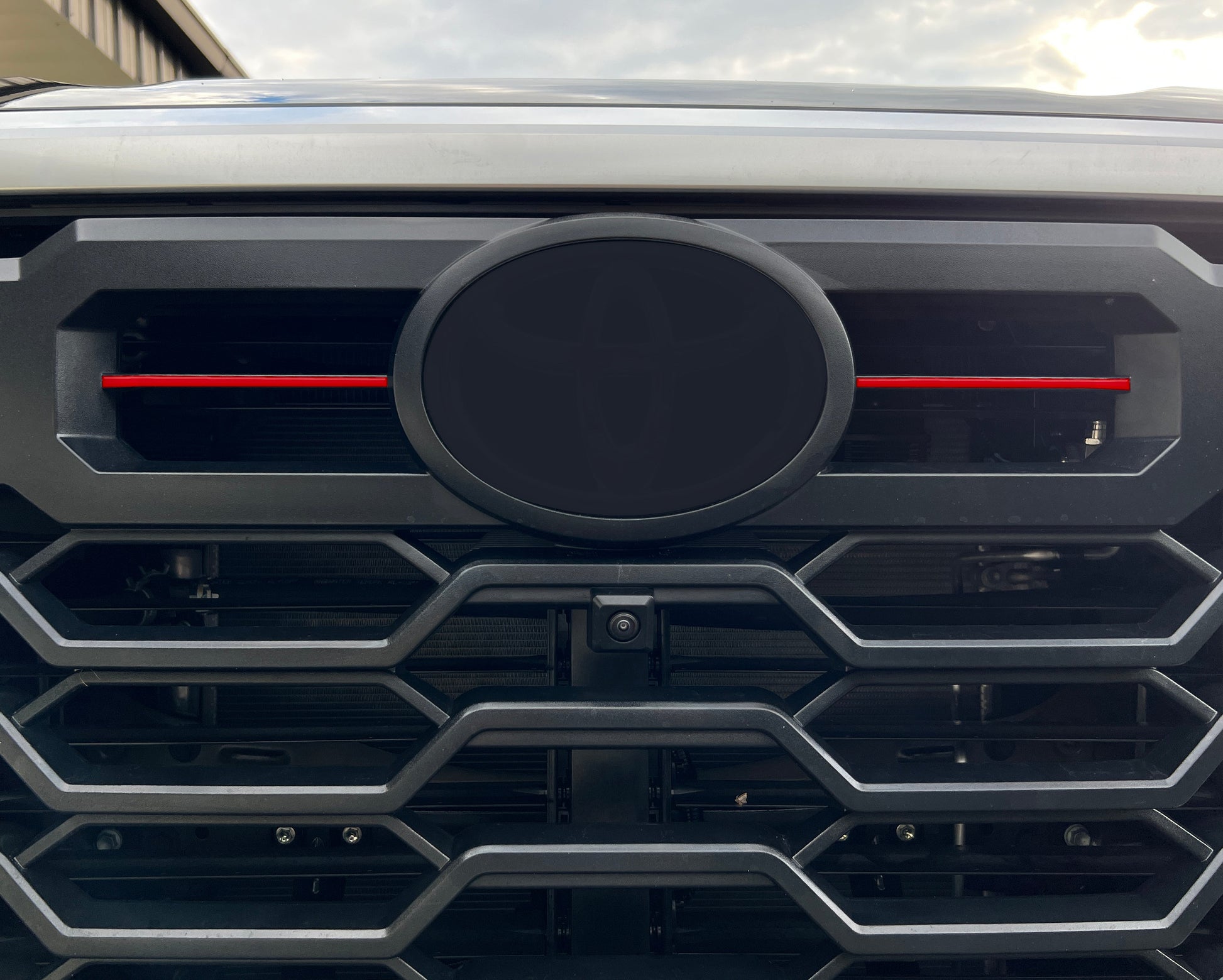 TRD Grille Center Line Inserts Fits 2022-2026 Toyota Tundra by Tufskinz.com