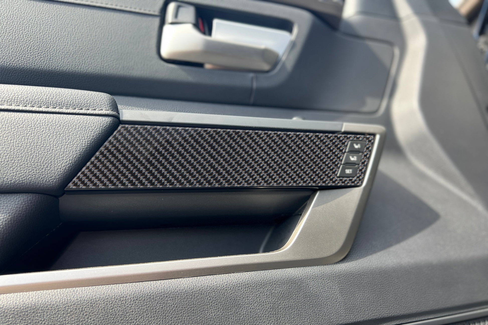 Arm Rest Accent Trim Fits 2022-2026 Toyota Tundra & 2023-2026 Toyota Sequoia by Tufskinz.com