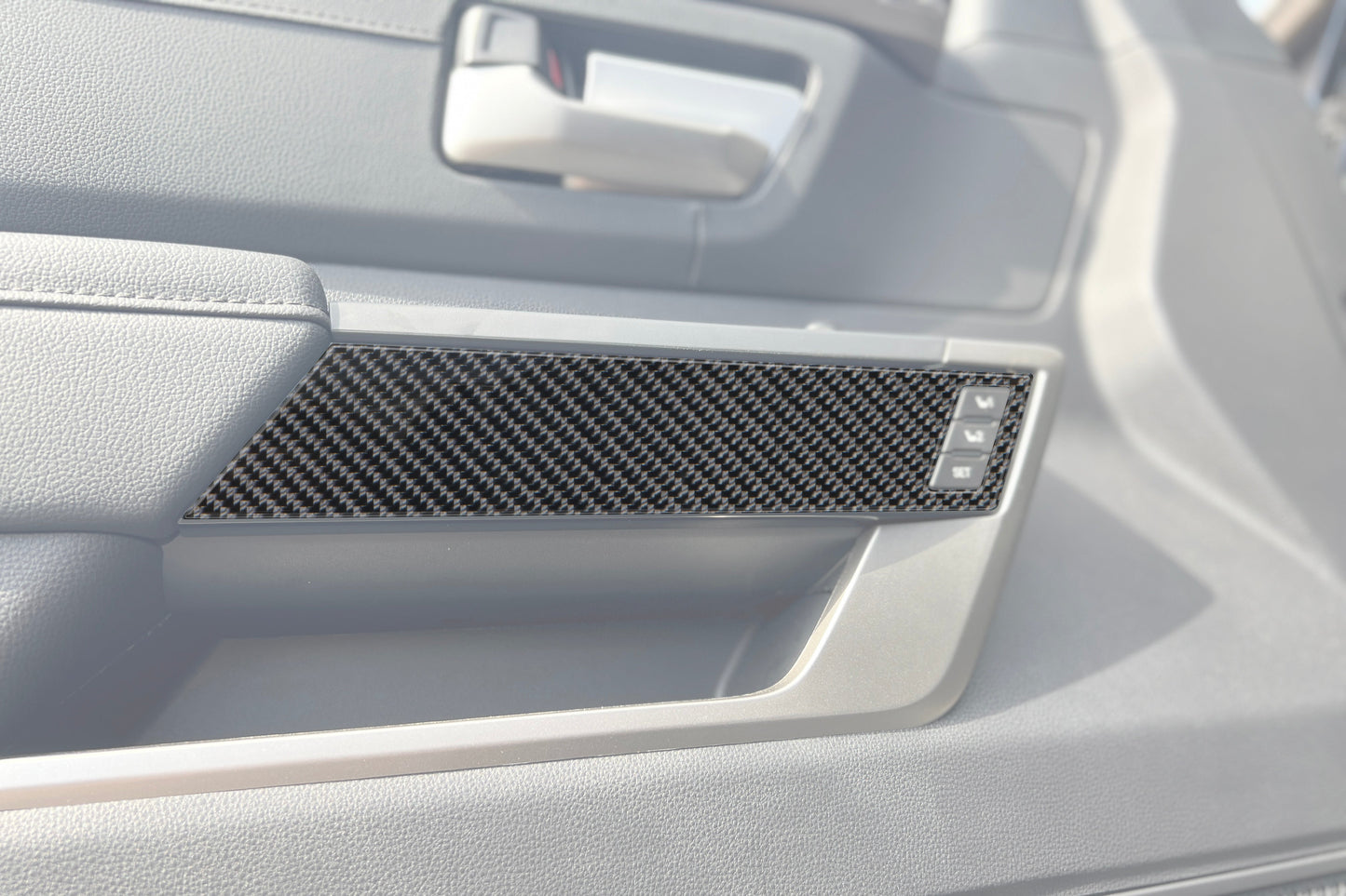 Arm Rest Accent Trim Fits 2022-2026 Toyota Tundra & 2023-2026 Toyota Sequoia by Tufskinz.com