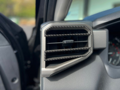 A/C Vent Accent Trim Fits 2022-2026 Toyota Tundra & 2023-2026 Toyota Sequoia by Tufskinz.com