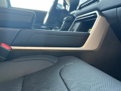 Center Console Side Accent Trim Fits 2022-2026 Toyota Tundra & 2023-2026 Toyota Sequoia by Tufskinz.com