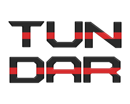 Tailgate Letter Inserts Fits 2022-2026 Toyota Tundra by Tufskinz.com