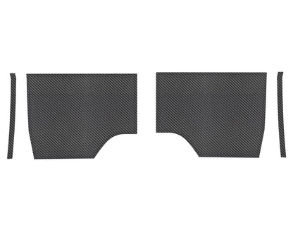 Rear Bumper Side Overlays Fits 2022-2026 Toyota Tundra by Tufskinz.com