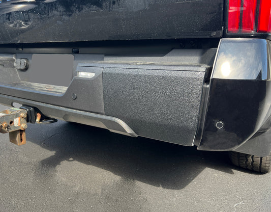 Rear Bumper Side Overlays Fits 2022-2026 Toyota Tundra by Tufskinz.com