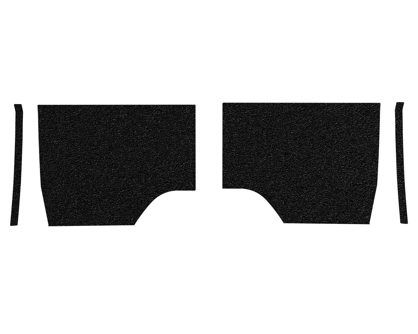 Rear Bumper Side Overlays Fits 2022-2026 Toyota Tundra by Tufskinz.com