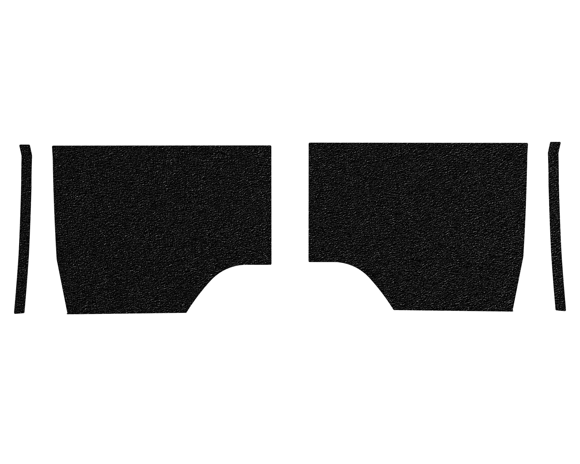Rear Bumper Side Overlays Fits 2022-2026 Toyota Tundra by Tufskinz.com