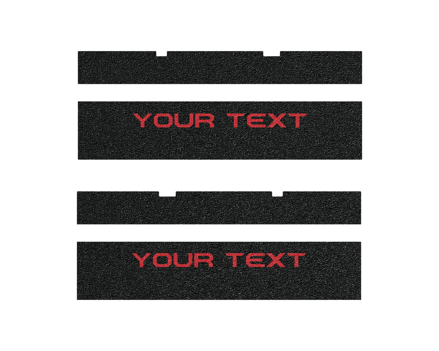 Door Sill Protection Overlays Fits 2022-2026 Toyota Sequoia by Tufskinz.com