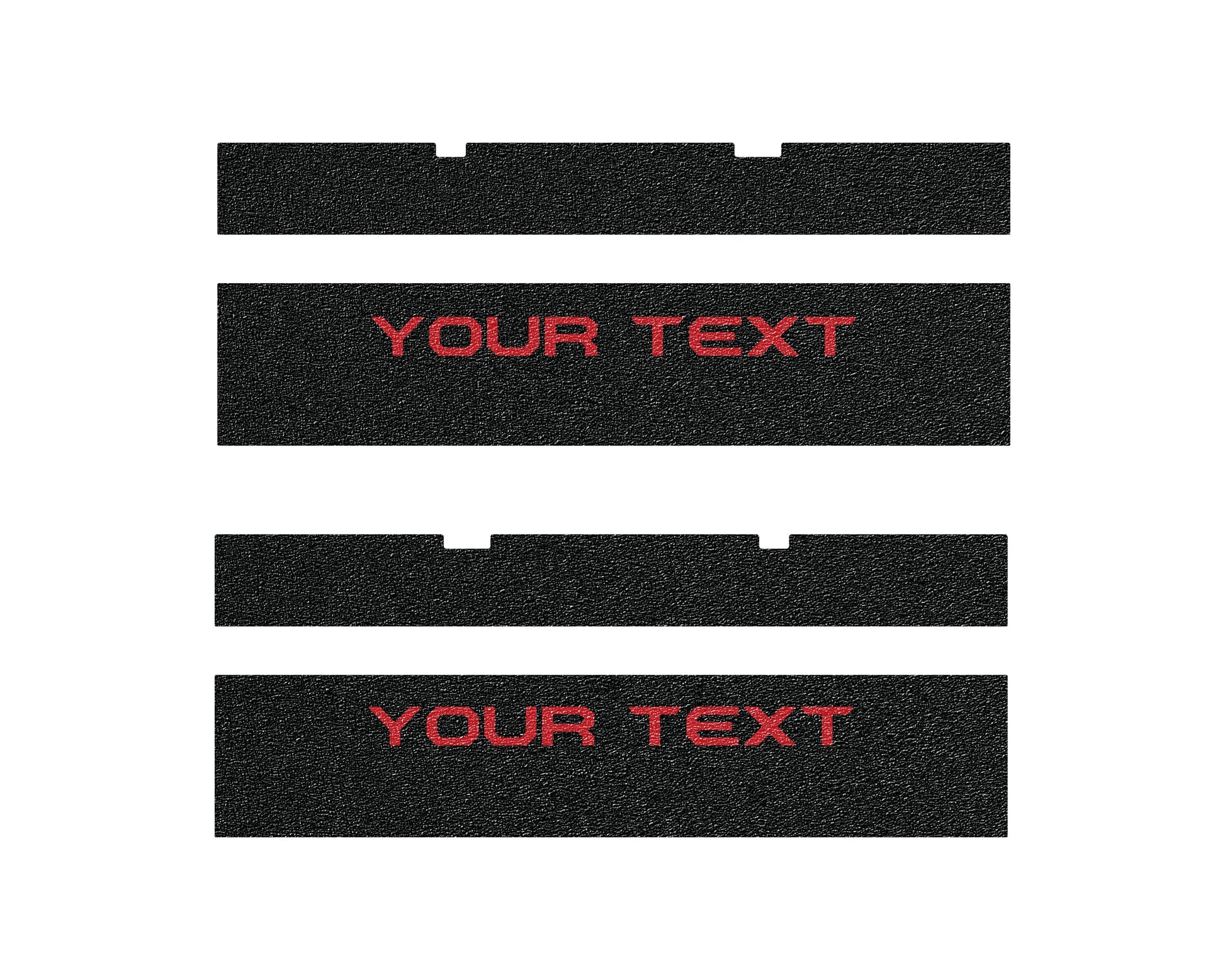 Door Sill Protection Overlays Fits 2022-2026 Toyota Sequoia by Tufskinz.com