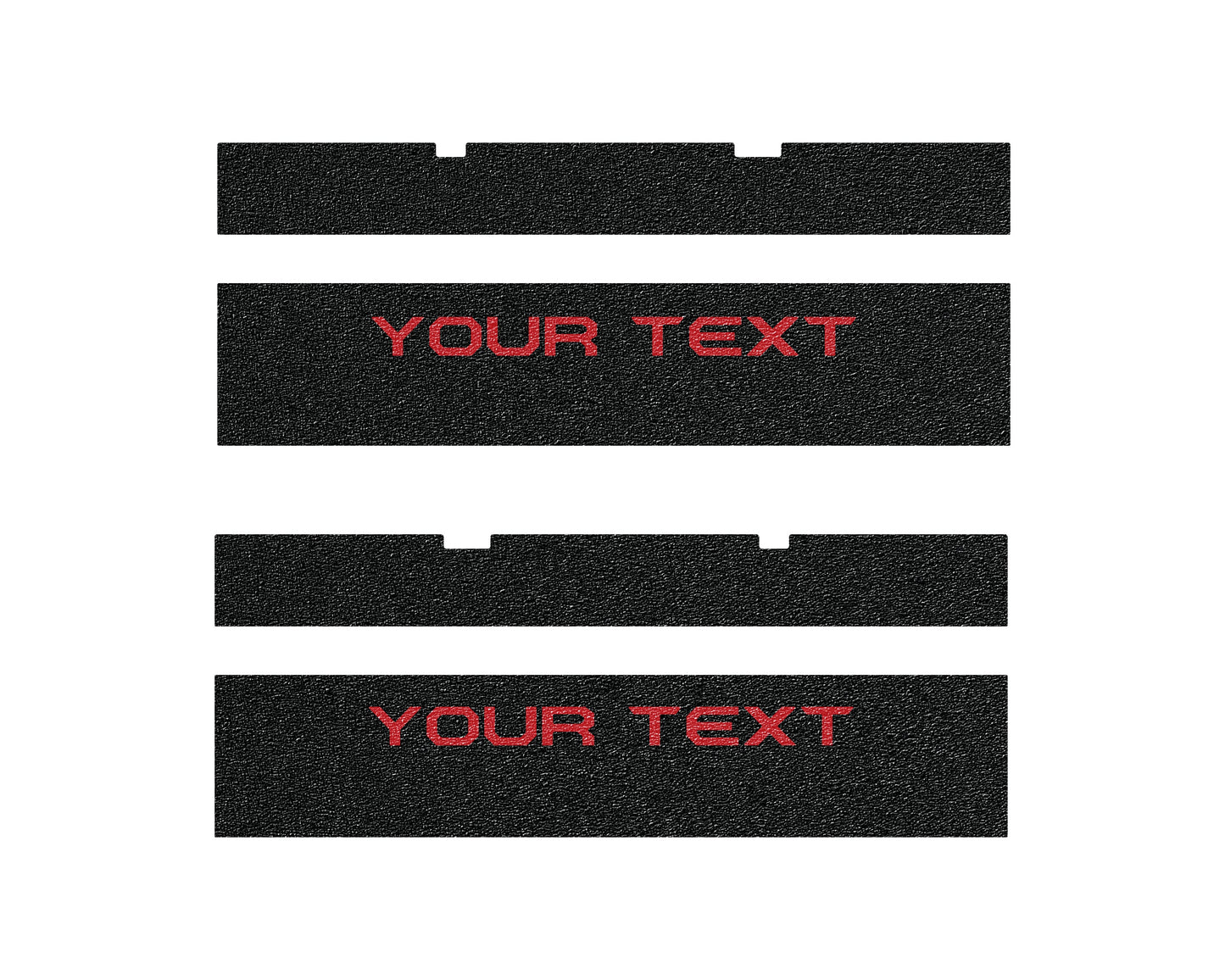 Door Sill Protection Overlays Fits 2022-2026 Toyota Tundra by Tufskinz.com