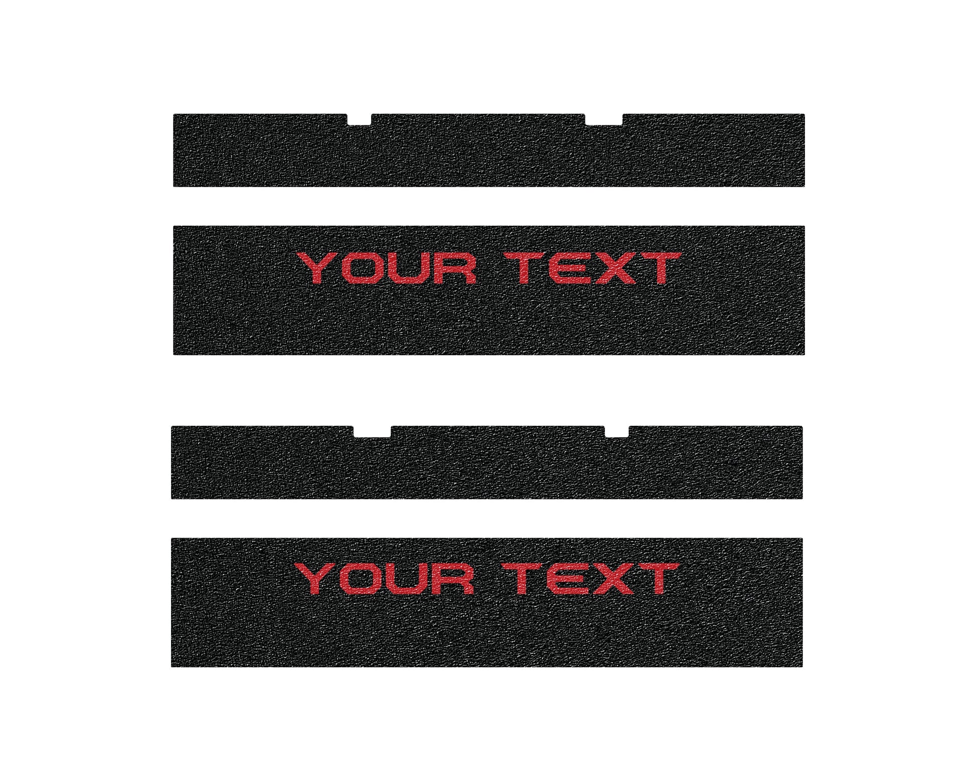 Door Sill Protection Overlays Fits 2022-2026 Toyota Tundra by Tufskinz.com