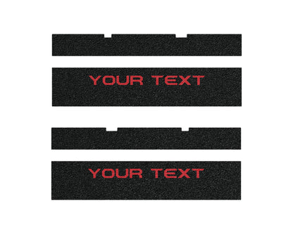 Door Sill Protection Overlays Fits 2022-2026 Toyota Tundra by Tufskinz.com