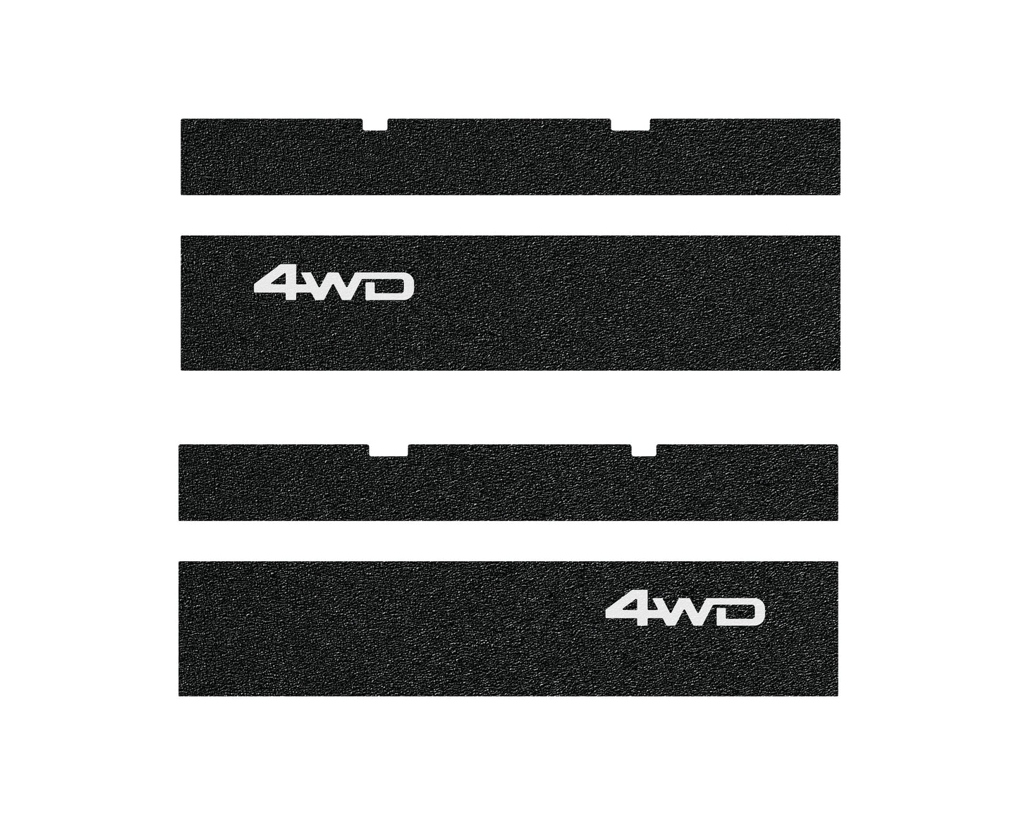 Door Sill Protection Overlays Fits 2022-2026 Toyota Sequoia by Tufskinz.com