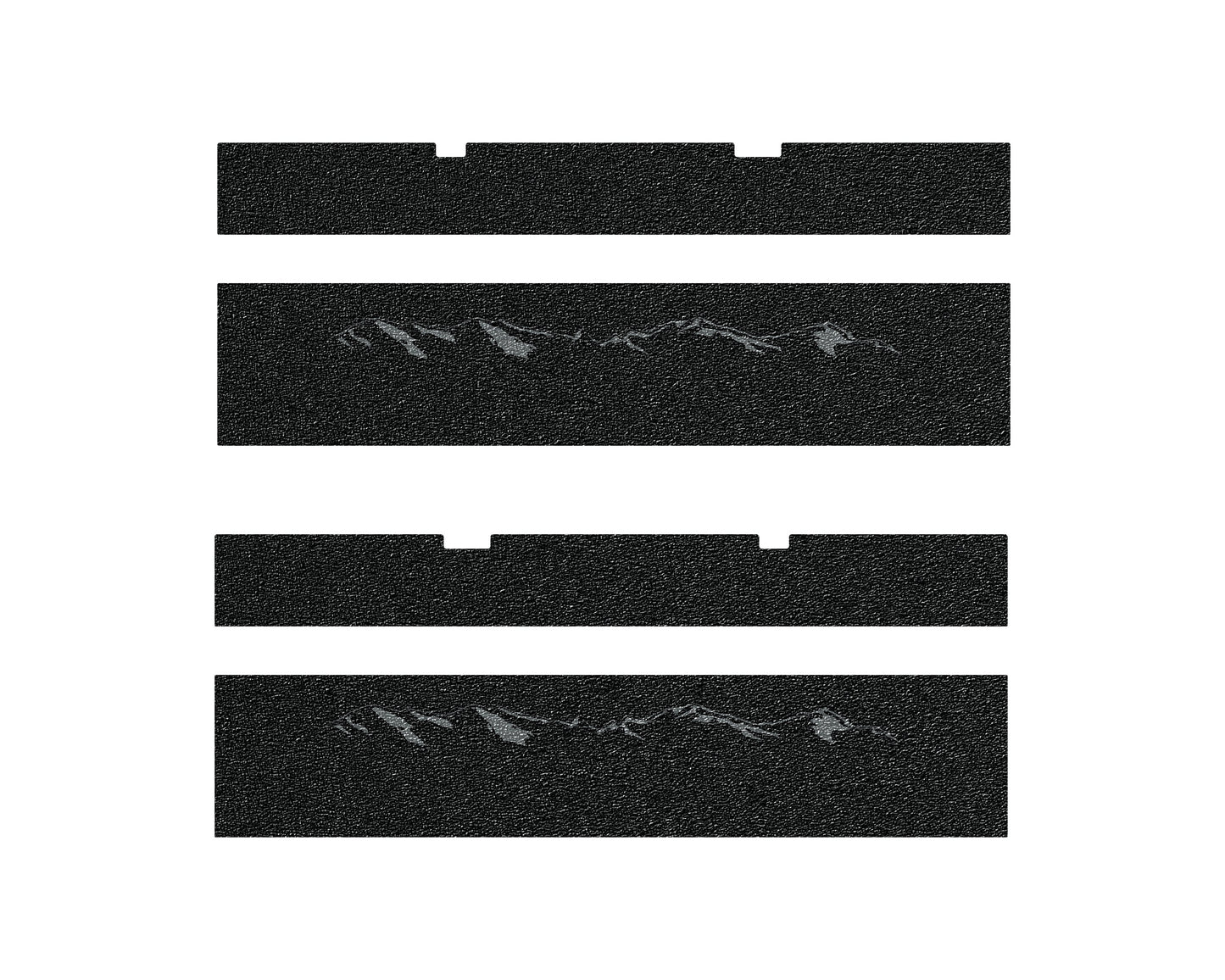 Door Sill Protection Overlays Fits 2022-2026 Toyota Sequoia by Tufskinz.com