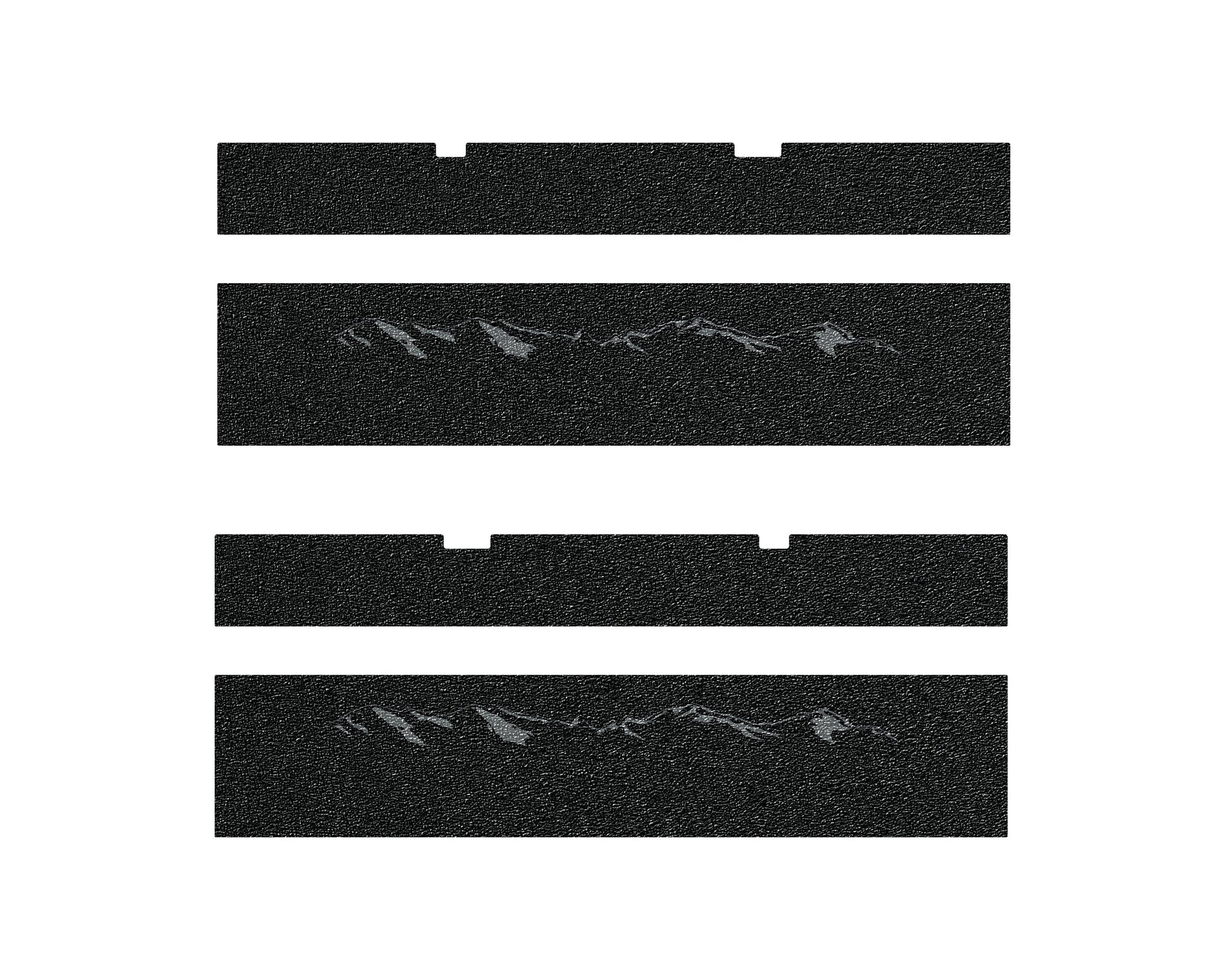 Door Sill Protection Overlays Fits 2022-2026 Toyota Sequoia by Tufskinz.com