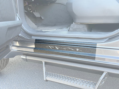 Door Sill Protection Overlays Fits 2022-2026 Toyota Sequoia by Tufskinz.com