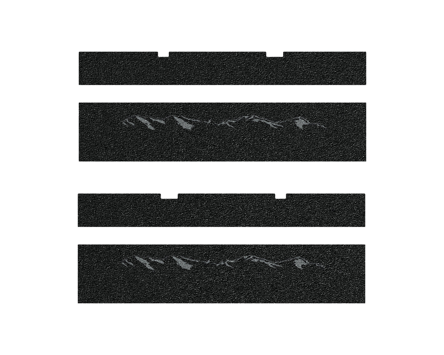 Door Sill Protection Overlays Fits 2022-2026 Toyota Tundra by Tufskinz.com