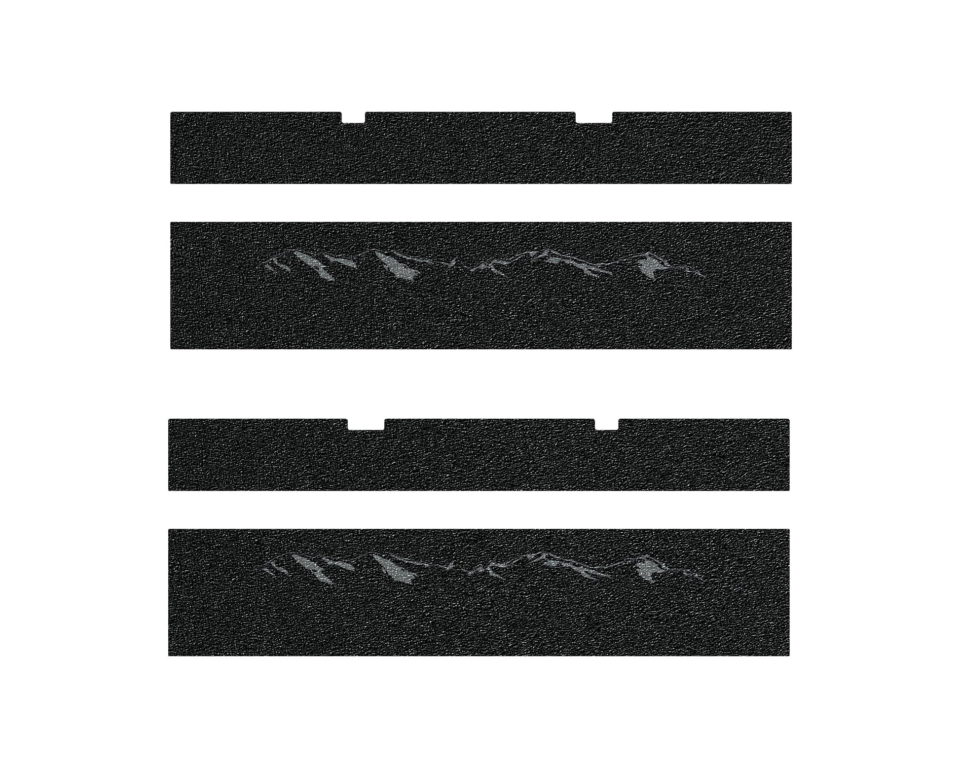 Door Sill Protection Overlays Fits 2022-2026 Toyota Tundra by Tufskinz.com