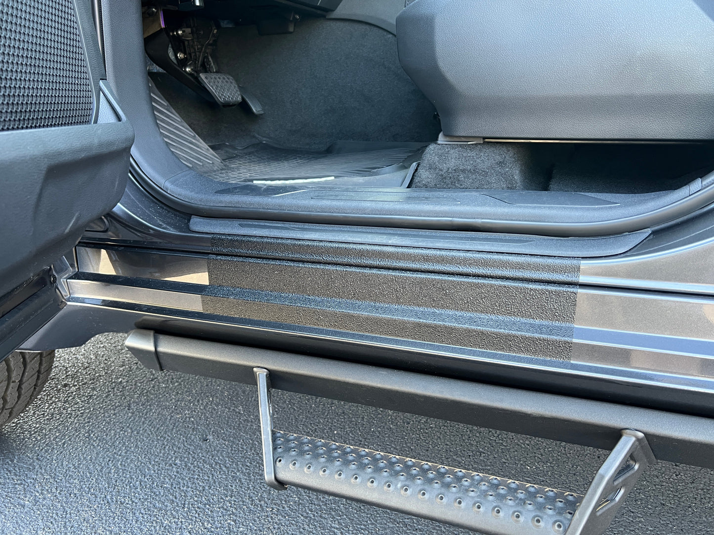 Door Sill Protection Overlays Fits 2022-2026 Toyota Tundra by Tufskinz.com
