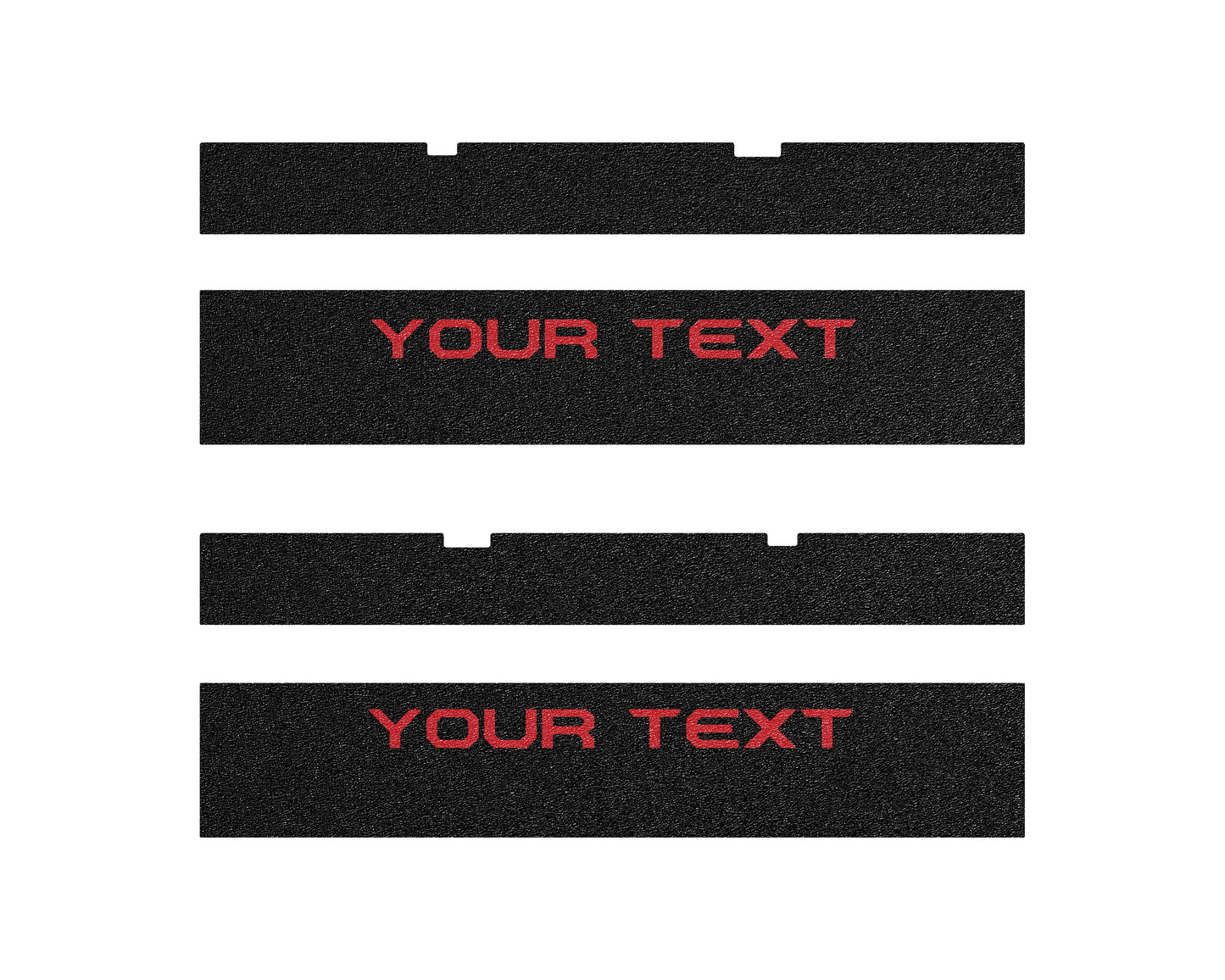 Door Sill Protection Overlays Fits 2022-2026 Toyota Tundra by Tufskinz.com